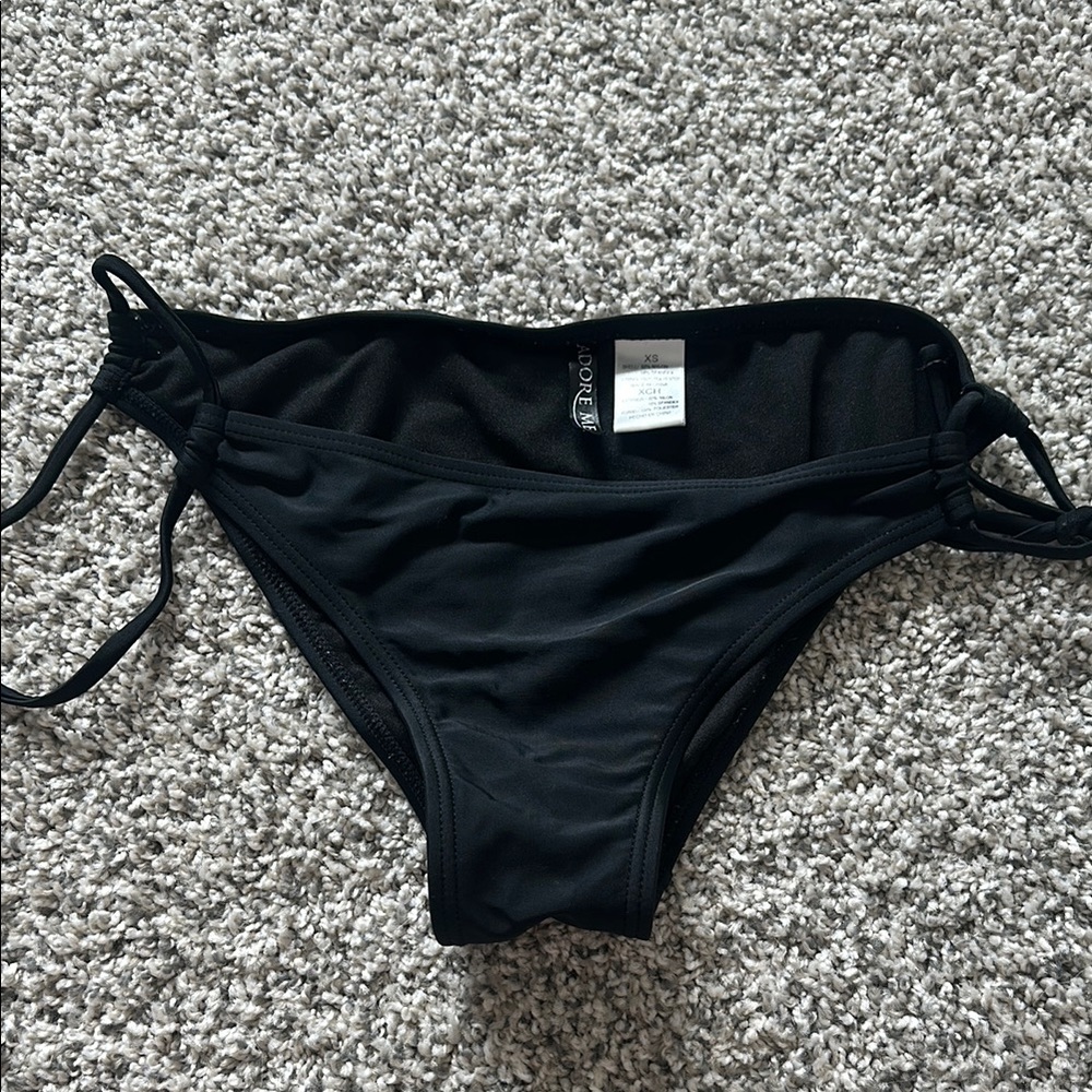 Black Women's Swim Bottom